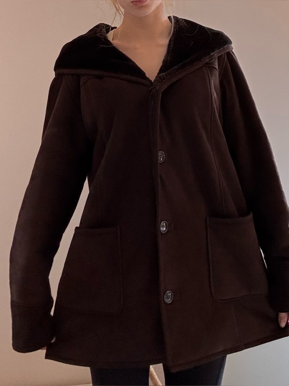 Talbots Faux Fur Winter Coat